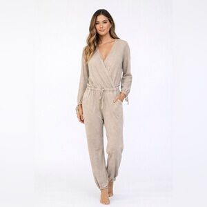 Young Fabulous & Broke velvet jumpsuit‎
